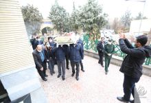 گزارش تصویری مراسم استقبال، تشيع و وداع با پيكر مطهر شهيد گمنام