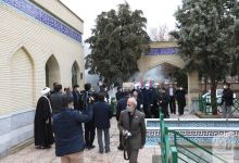 گزارش تصویری مراسم استقبال، تشيع و وداع با پيكر مطهر شهيد گمنام