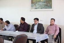 گزارش تصویری جلسه اعضاء هيات علمي دانشكده كشاورزي با هيات رئيسه محترم دانشگاه 