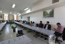 گزارش تصویری جلسه اعضاء هيات علمي دانشكده كشاورزي با هيات رئيسه محترم دانشگاه 