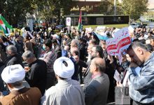 گزارش تصویری حمایت دانشگاهیان از مردم فلسطین