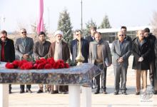 گزارش تصویری مراسم گلباران مزار شهدای گمنام دانشگاه صنعتی شاهرود