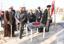 گزارش تصویری مراسم گلباران مزار شهدای گمنام دانشگاه صنعتی شاهرود