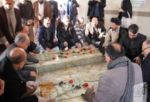 گزارش تصویری مراسم گلباران مزار شهدای گمنام دانشگاه صنعتی شاهرود