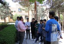 گزارش تصویری  بازدی دانش آموزان دبیرستان تبیان