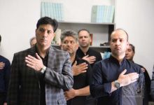 گزارش تصویری تجمع دانشگاهیان در محکومیت اهانت به ساحت مقام معظم رهبری