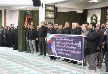 گزارش تصویری تجمع دانشگاهیان در محکومیت اهانت به ساحت مقام معظم رهبری