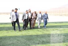 گزارش تصویری بازدید هیات رئیسه از اماکن ورزشی