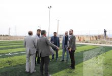گزارش تصویری بازدید هیات رئیسه از اماکن ورزشی