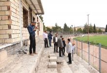 گزارش تصویری بازدید هیات رئیسه از اماکن ورزشی