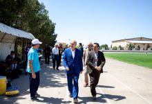 بازدید دکتر سعید حبیبا هیات همراه از مسابقات 