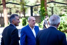 بازدید دکتر سعید حبیبا هیات همراه از مسابقات 