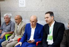 بازدید دکتر سعید حبیبا هیات همراه از مسابقات 
