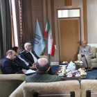 جلسه مشترک رئیس پلیس راهور شهرستان شاهرود با ریاست دانشگاه صنعتی شاهرود با هدف مدیریت ترافیک شهری