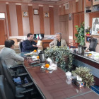 بازدید مدیر کل دفتر برنامه، بودجه، تشکیلات و تحول اداری وزارت علوم، تحقیقات و فناوری از دانشگاه صنعتی شاهرود 