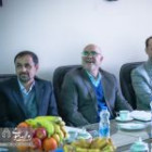 گزارش تصویری | جلسه هیات رئیسه با اعضای هیات علمی دانشکده  معماری و شهرسازی 